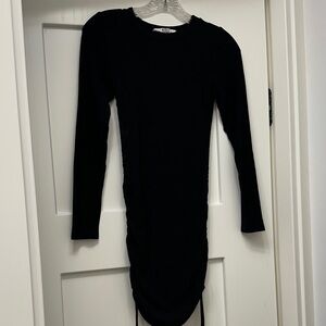 BB Dakota Black Long Sleeve Dress